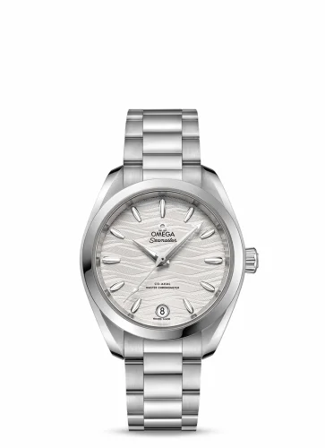 Omega Seamaster Aqua Terra 150M Master Chronometer 34 Stainless Steel / Silver-Waves / Bracelet 220.10.34.20.02.002 (22010342002002)